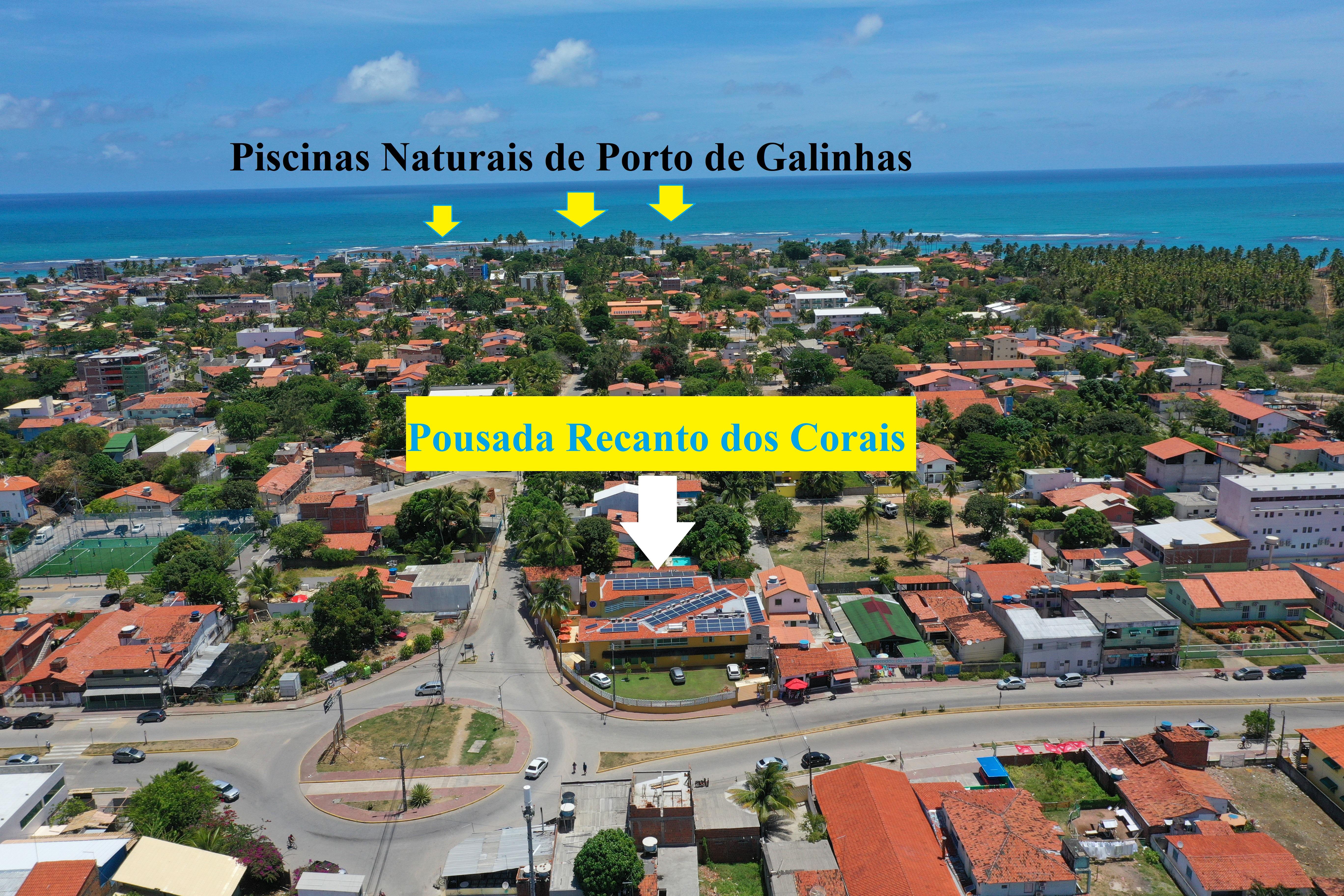 Pousada Recanto Dos Corais Pôrto das Galinhas Exteriör bild